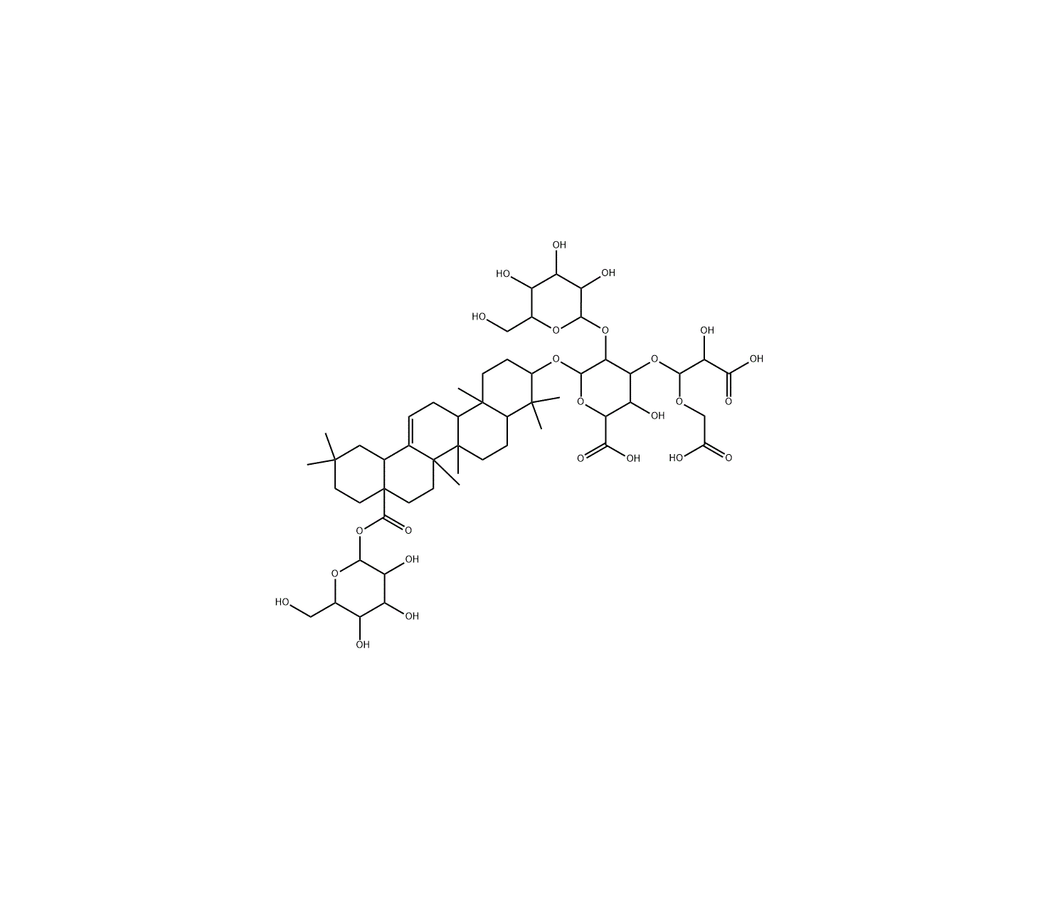 牛膝皂苷D|168009-91-4