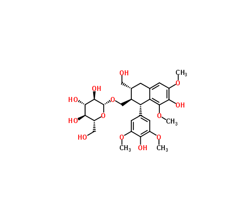 (+)-南燭木樹脂酚-9'-O-葡萄糖苷|87585-32-8